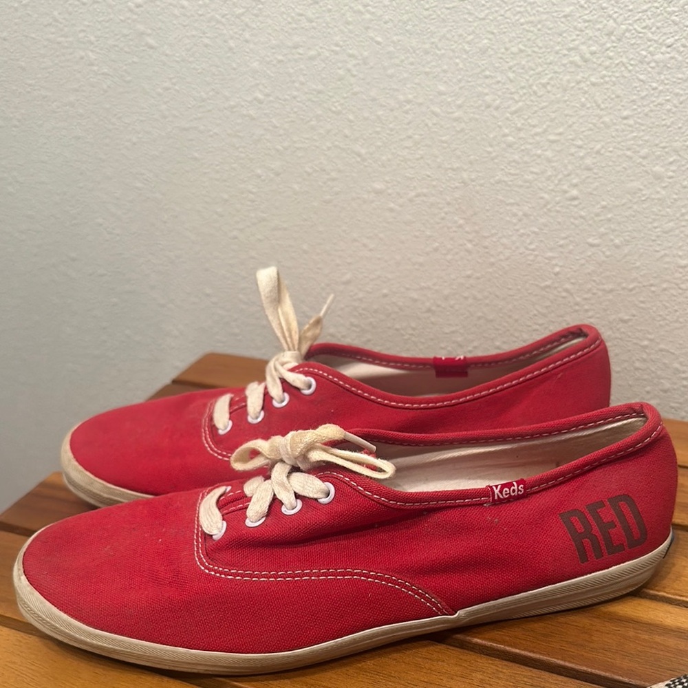 Women's Red Taylor Swift Keds